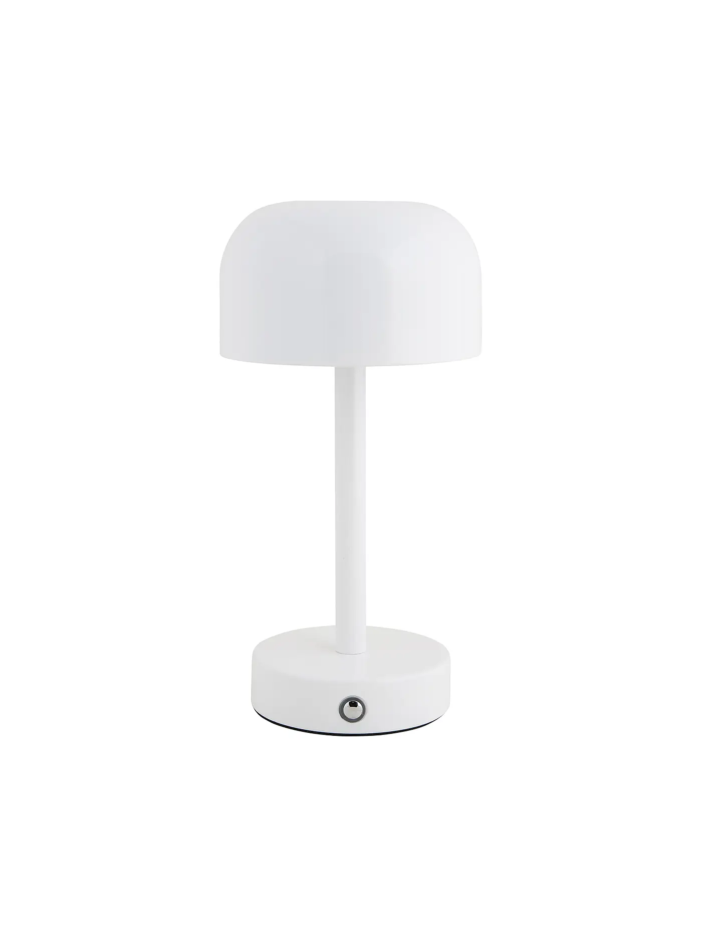 LEITMOTIV | LED Tischlampe JAMES Iron Shine White | 